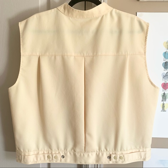 Vintage | Structured buttoned vest - Picture 2 of 10